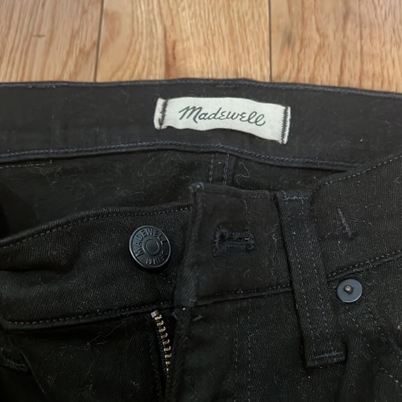 Women’s black high rise 9in skinny madewell jeans - Picture 2 of 4